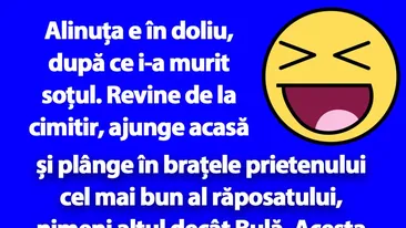 BANC | Bulă o consolează pe Alinuța după ce i-a murit soțul
