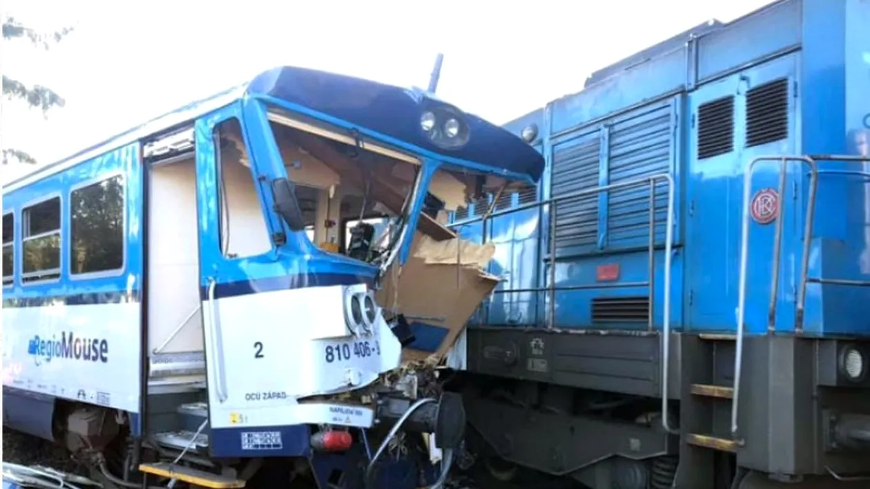 Accident feroviar grav în Cehia! Peste 20 oameni au fost răniți
