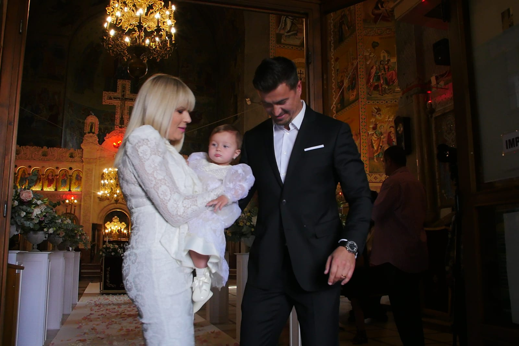 Elena Udrea și Adrian Alexandrov își botează fetița