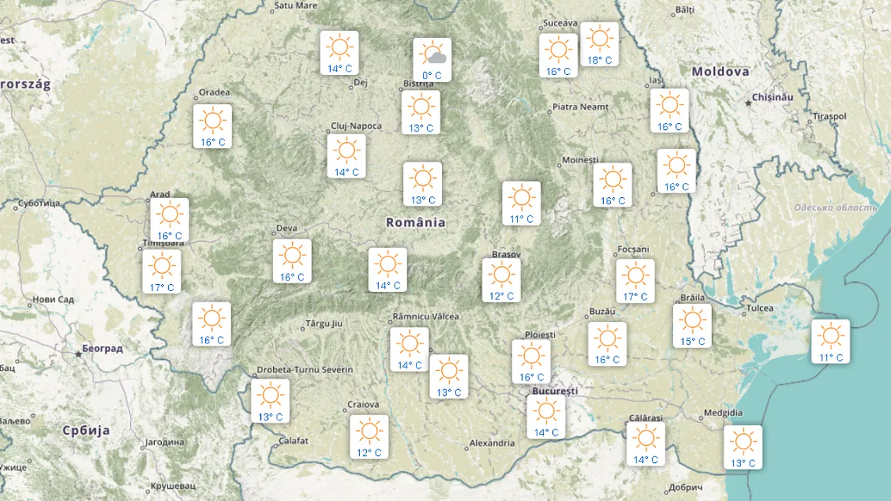 ANM anunță un weekend istoric! Temperaturi fără precedent în România