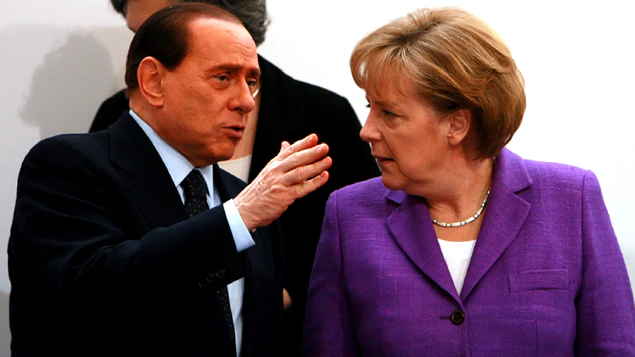 Berlusconi a insultat-o grav pe Angela Merkel: E o curva grasa pe care nu o f...e nimeni
