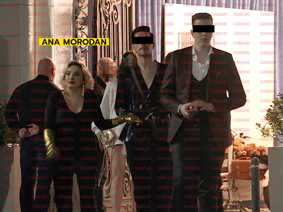 Ana Morodan a părăsit petrecerea alături de doi bărbați (Foto: CANCAN.RO)