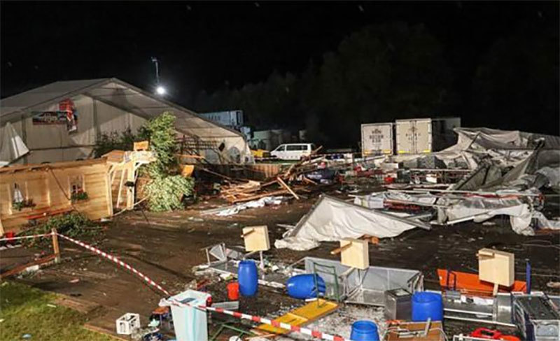 Tragedie: o româncă a murit în Austria după prăbuşirea unui cort!