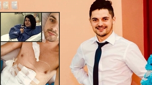 Imagini şocante! Cum arată operaţia lui Romeo, tânărul care a donat o parte din ficat unei necunoscute fără să ceară nimic în schimb