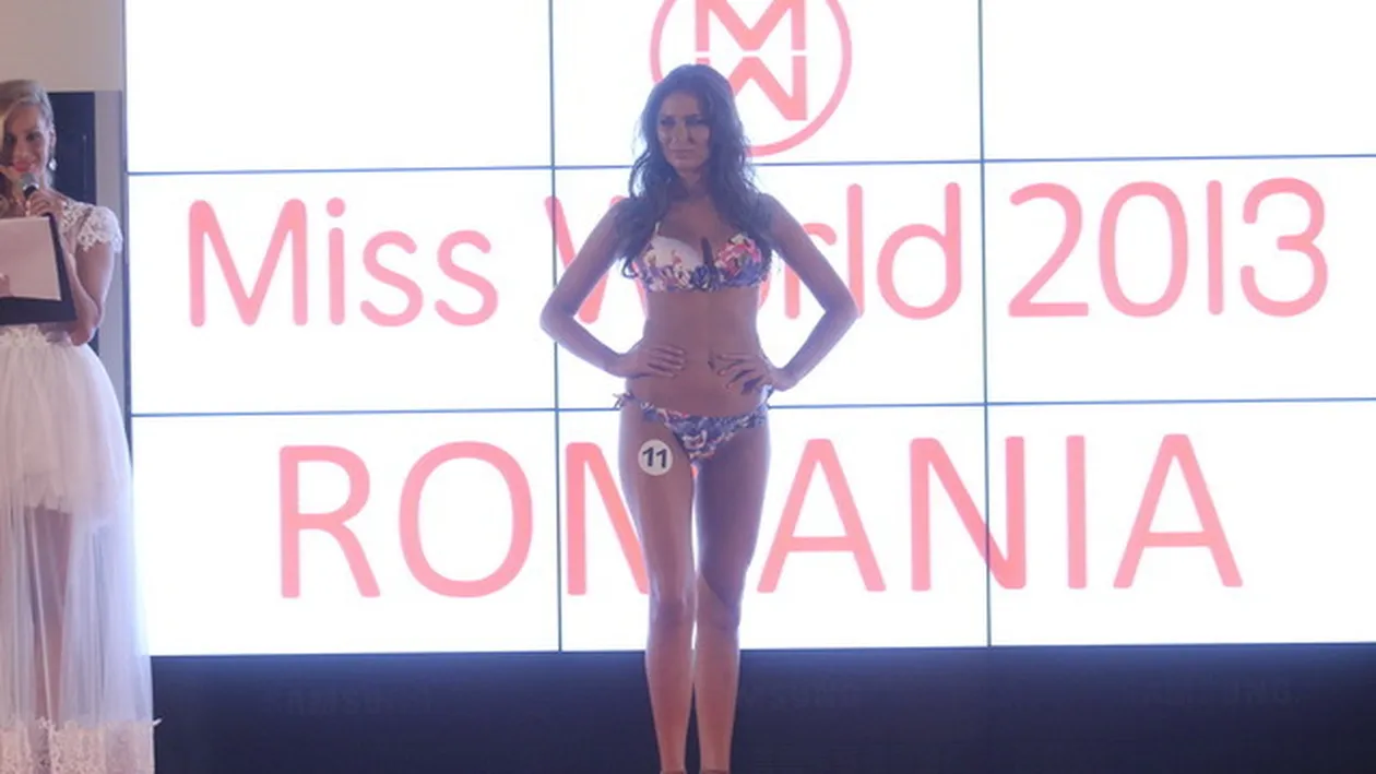 Ea este cea mai FRUMOASA romanca! Andreea Chiru a fost aleasa Miss World Romania 2013