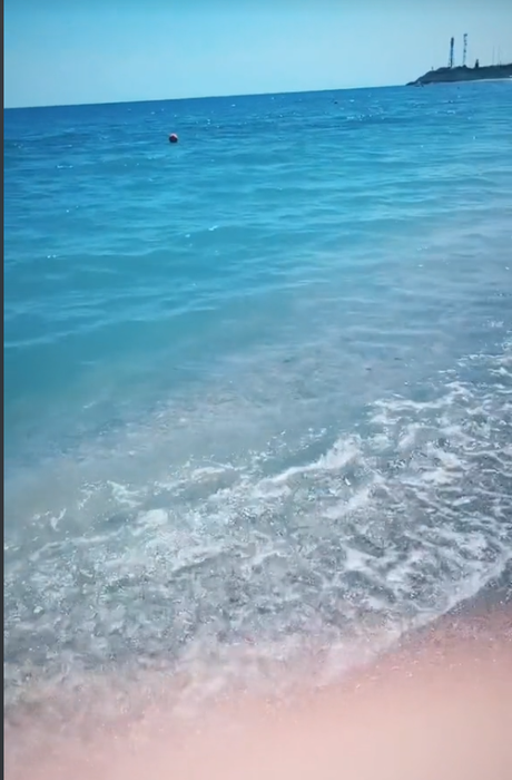 Plaja Tuzla i-a cucerit pe turiști /Foto: TikTok