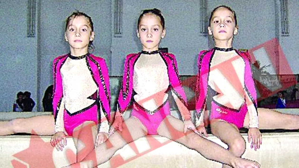 Gimnastele triplete, la Dansez pentru tine
