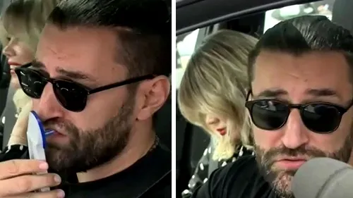 Smiley și Gina Pistol, criticați dur după ce artistul a fost amendat pentru viteză! Fanii au pornit un scandal monstruos pe Instagram