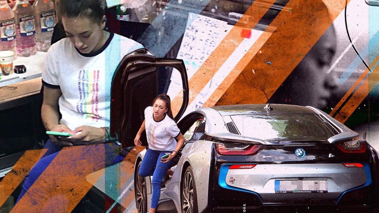 Super-olimpica României face ravagii prin București cu un I8 de 100 mii €!