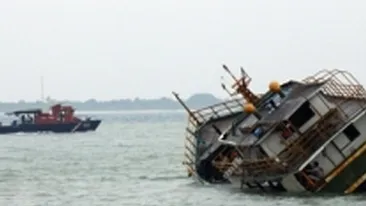 Doi marinari dati disparuti, dupa ce o nava a naufragiat  in Marea Neagra