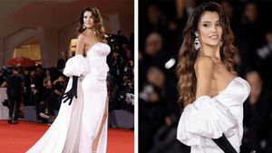 Cine este și cu ce se ocupă Loredana Salanță, tânăra care a atras toate privirile la Festivalul de Film de la Veneția