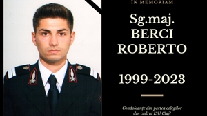 Doliu la ISU Cluj! Roberto, un tânăr pompier, a murit la doar 23 de ani