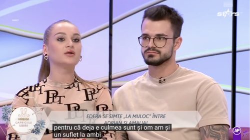 Despărțire neașteptată la „Mireasa”! Adrian și Edera au pus punct relației