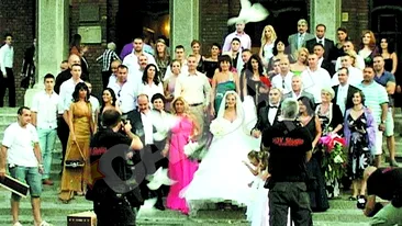 Desfasurare de forte impresionanta la Timisoara, unde Camataru si-a dus finul la altar! Nasu' Nutu, pazit mai ceva ca presedintele!