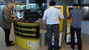 De acum poti chema taxiul la aeroport prin gadget-uri de ultima generatie!