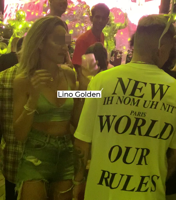 Lino Golden a ”atacat” o blondină în club, la Mamaia