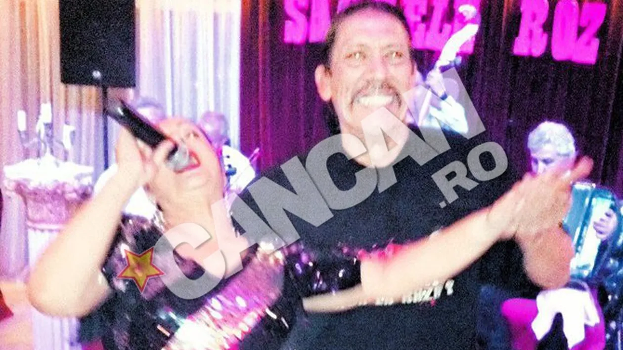 Actorul american Danny Trejo a comandat de urgenta un show Cornelia Catanga! A dansat tiganeste intr-o carciuma din buricul Capitalei
