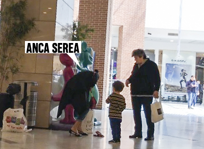 Fosta prezentatoare TV și-a scos ”armata” la shopping