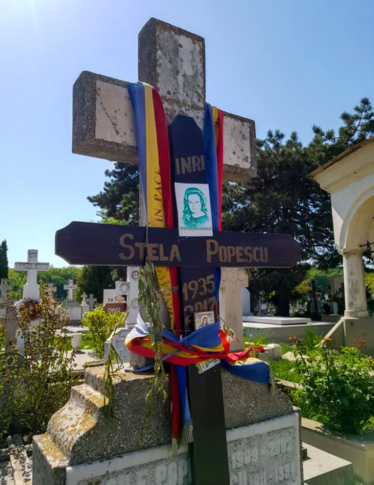 Mormântul Stelei Popescu în urmă cu 5 ani/ Sursa foto: CANCAN