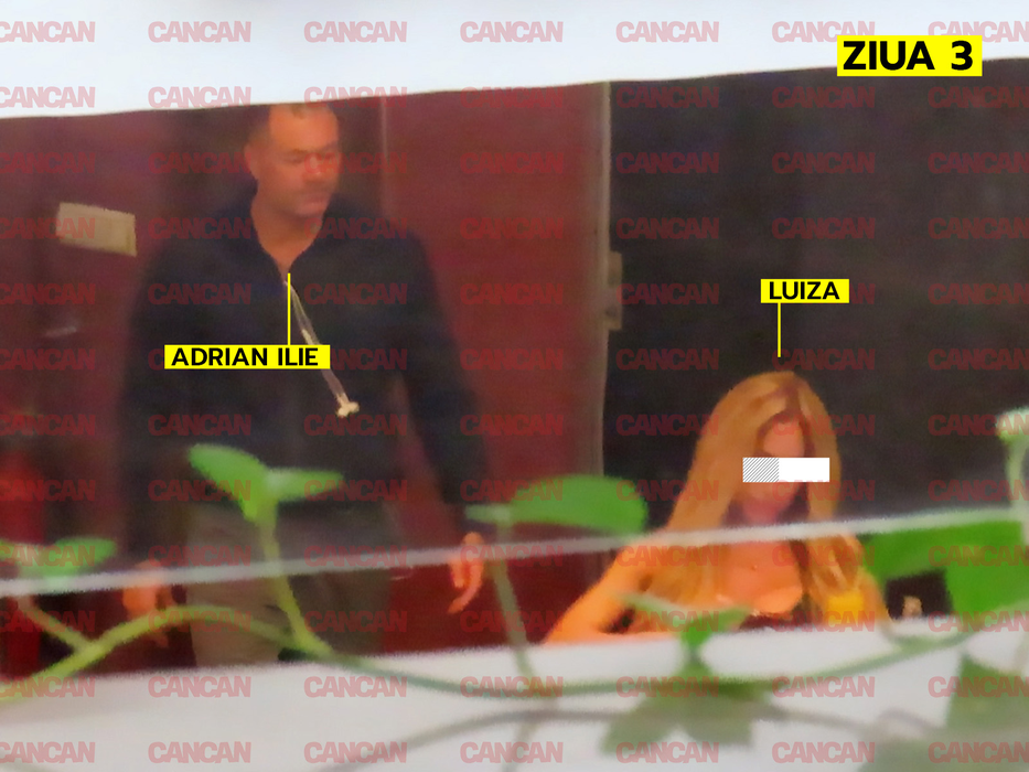 Adrian Ilie și-a făcut curaj să vină lângă Luiza