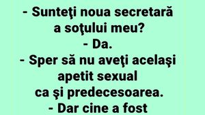 Bancul începutului de săptămână | Noua secretară a șefului