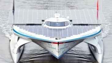 Cea mai mare nava cu propulsie solara din lume se promoveaza facand inconjurul lumii!