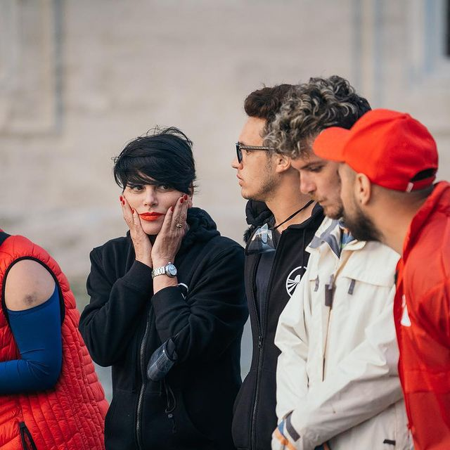Patrizia a format echipă cu fiul ei