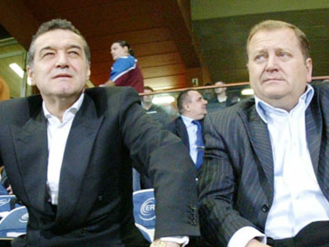 Gigi Becali, alături de Virgil