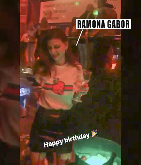 Ramona Gabor a petrecut de ziua ei cu o brigada de frumuseți