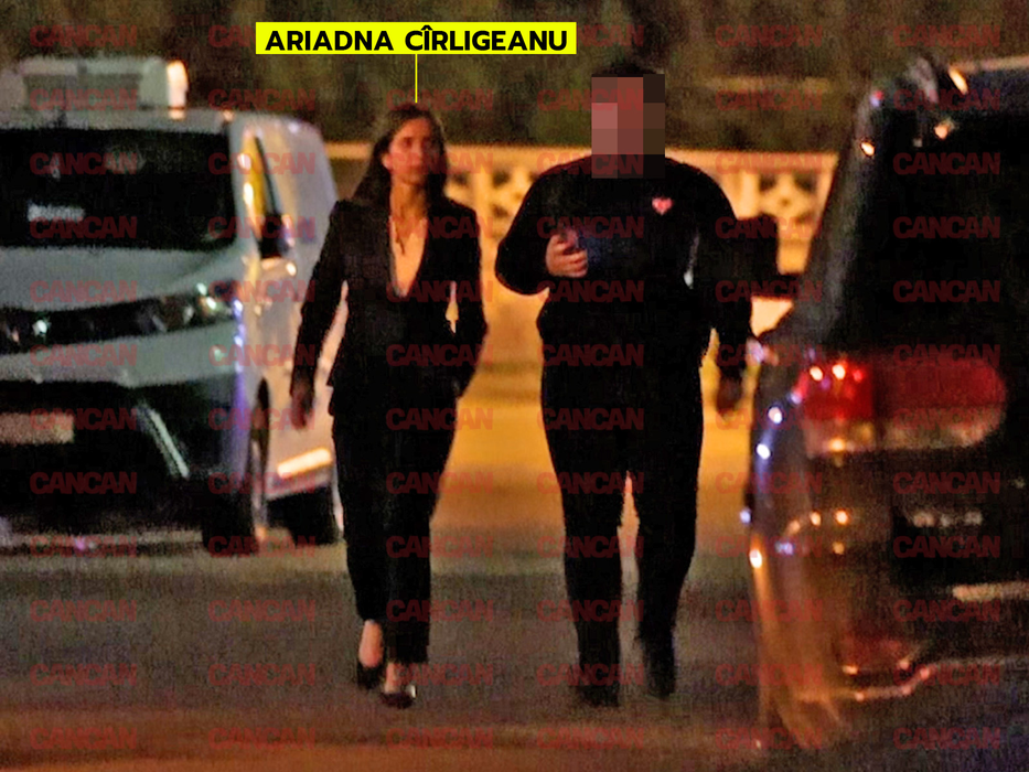 Ariadna nu are nicio emoție, după ce a ajuns la Poliție, pentru că i s-au găsit patru gloanțe în buzunar (Foto: CANCAN.RO)