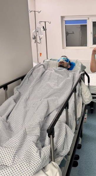 Zanni, imagini îngrijorătoare de pe patul de spital. Ce a pățit, de fapt