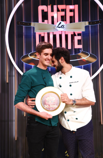 Luca Zvaleni a câștigat Chefi la cuțite, sezonul 16/ sursă foto: Antena 1