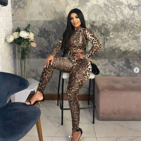 Alina Stoican, femeia care l-a cucerit pe talentatul manelist, este make-up artist, iar Andreea Tonciu este una dintre clientele sale cunoscute © Instagram