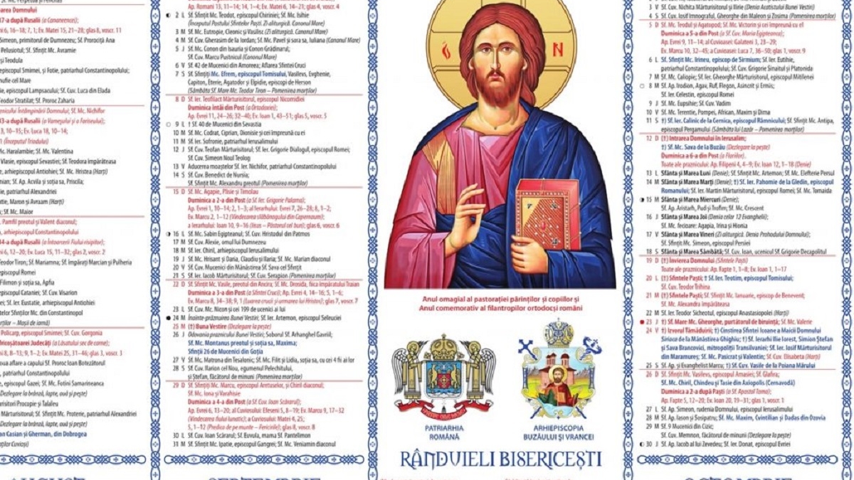 Calendar ortodox joi, 29 aprilie. Ce sfinți importanți sunt prăznuiți astăzi