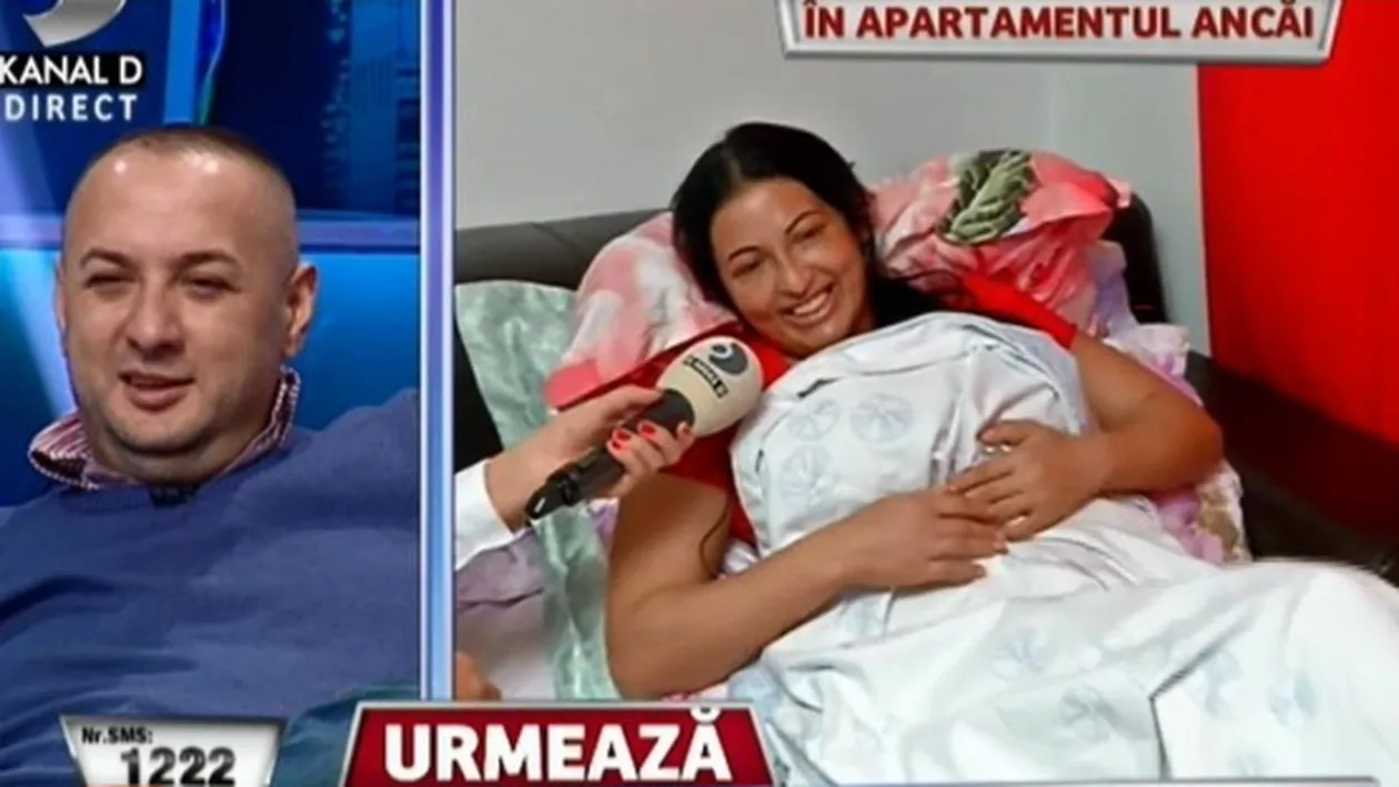 Primele imagini cu Anca de la Strehaia dupa operatiile estetice! Leo a facut ochii mari cand a ridicat cerceaful!