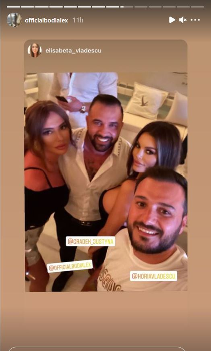 S-a lăsat cu priviri ucigașe? Bianca Iordache, prezentă în clubul în care Alex Bodi s-a distrat cu noua iubită, Justyna Gradek. Atingerile fierbinți nu au lipsit | VIDEO