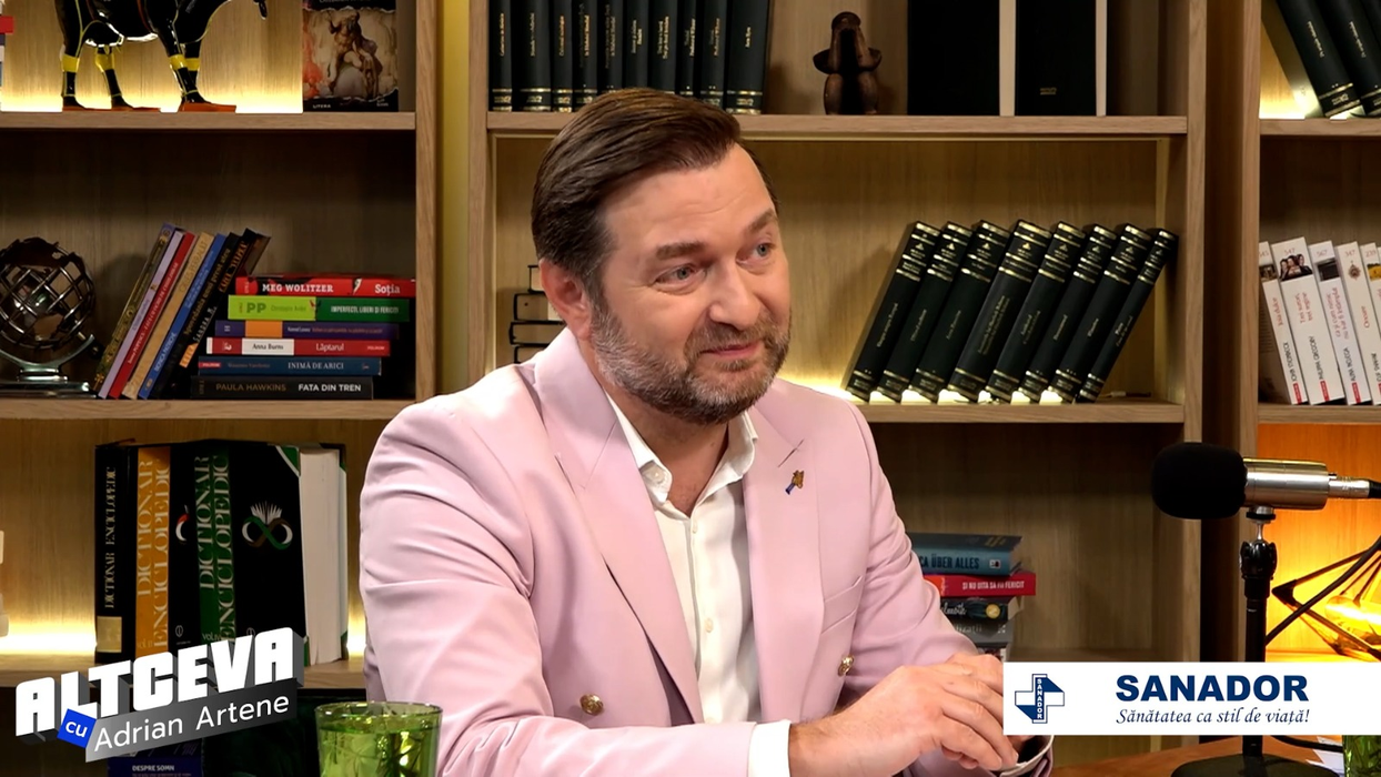 Podcastul poate fi urmărit integral pe canalul de YouTube ”ALTCEVA cu Adrian Artene” / (Sursa: Captură video)