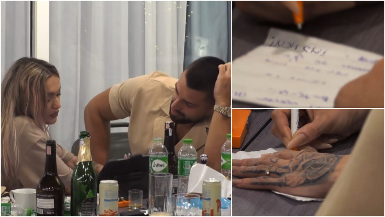 Ella a uitat că e logodită! I-a propus lui Teo să meargă în casă, dar ispita a refuzat-o. Ce i-a scris pe bilețel