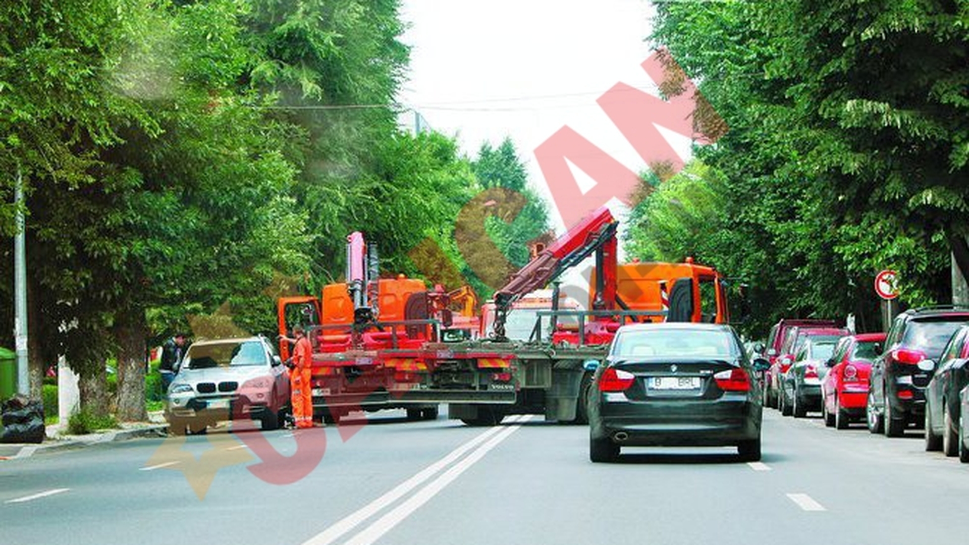 Masinile au fost luate cu asalt pe Calea Floreasca