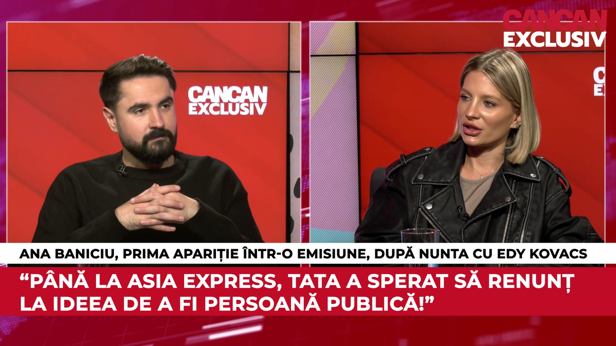 Ana Baniciu-Kovacs a făcut mărturisiri de suflet, în cadrul emisiunii CANCAN EXCLUSIV (Foto: captură video)