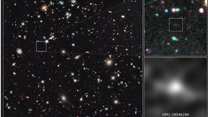 A fost descoperita cea mai veche galaxie din Univers!