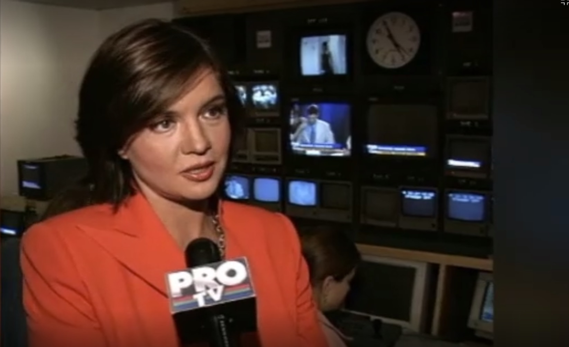 Imagini de colecție cu Cristina Țopescu la Pro TV, alături de Andreea Esca