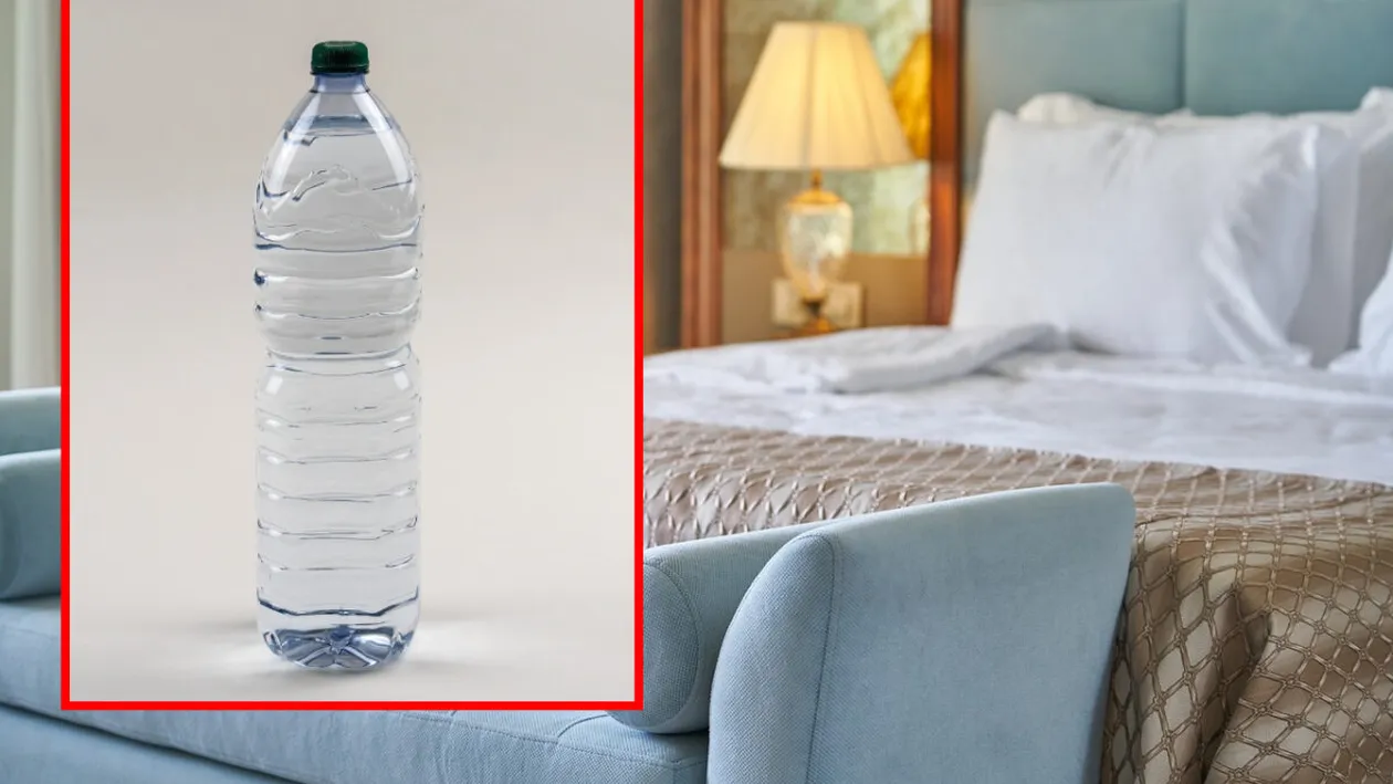 De ce este bine să laşi o sticlă de apă sub pat, atunci când te cazezi într-o cameră de hotel? Motivul bizar, dezvăluit de o însoţitoare de bord