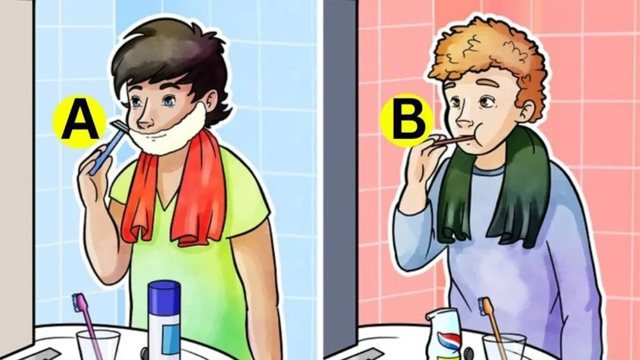 Test de inteligență | Care dintre acești doi bărbați locuiește singur și care stă cu iubita?