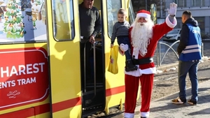 „Tramvaiul colindelor” va circula, timp de trei săptămâni, în Capitală