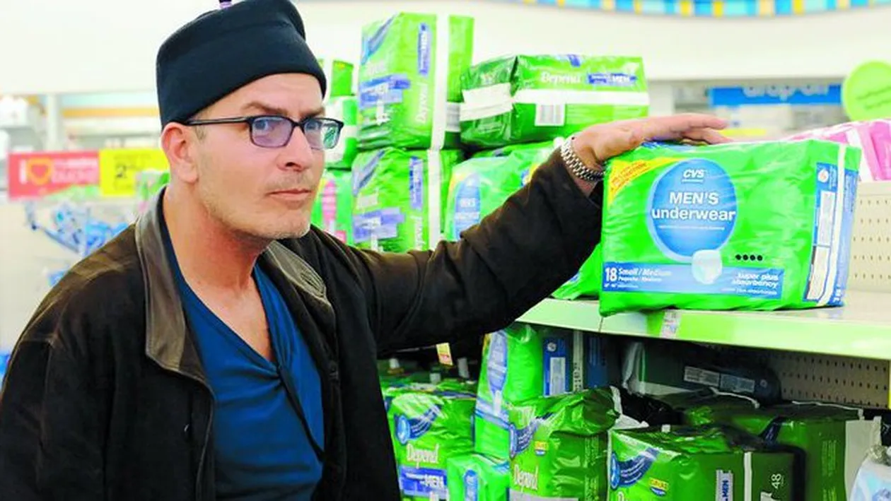 Si-a umplut cosul cu pampersi!