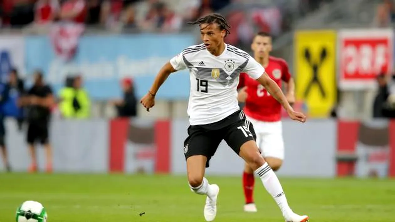 Leroy Sane nu va merge la Mondialul din Rusia! Jucătorul lui City nu a prins lotul lui Joachim Low!