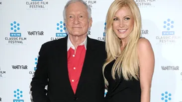 Hugh Hefner are iar iubita cu 60 de ani mai tanara! Cum crezi ca l-a dat gata!