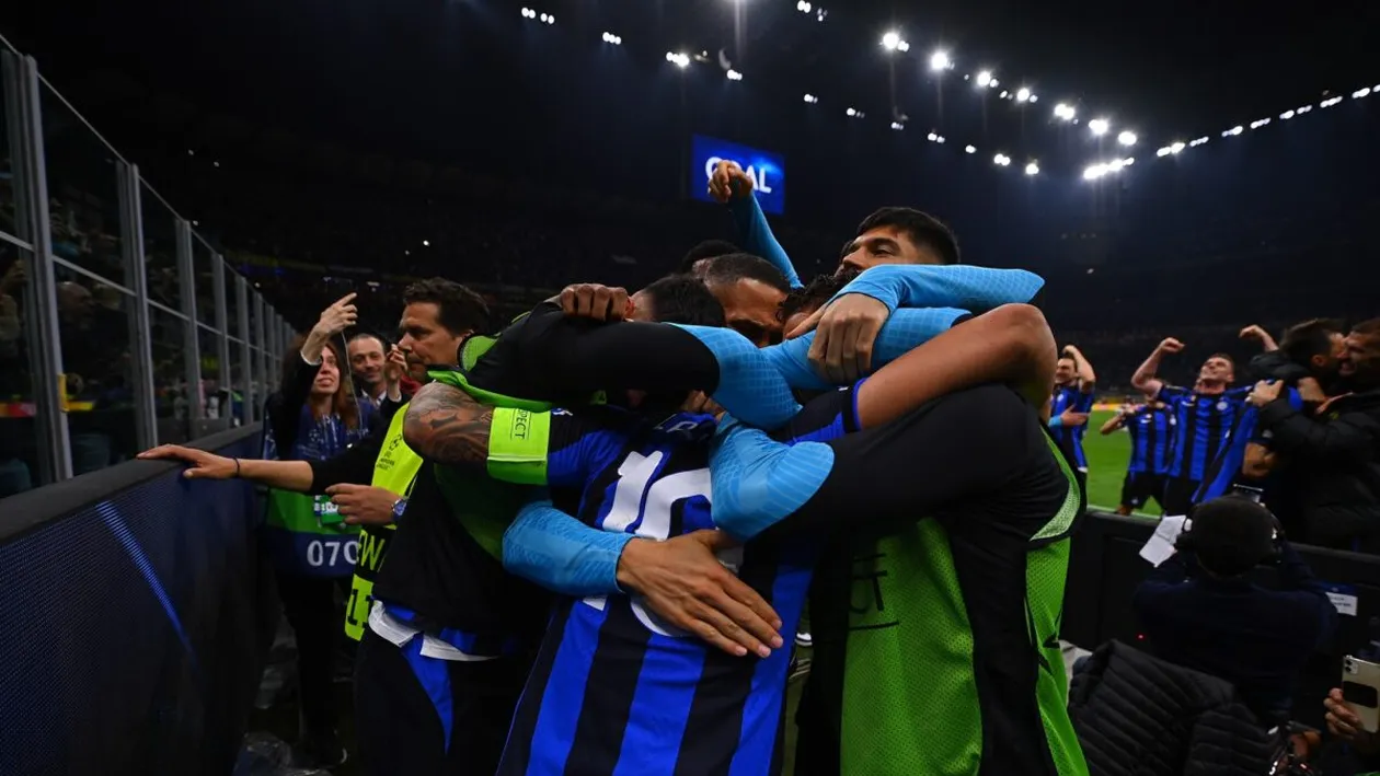 Inter, prima echipă calificată în finala Champions League! Lautaro Martinez a marcat golul decisiv în confruntarea de pe „Giuseppe Meazza”
