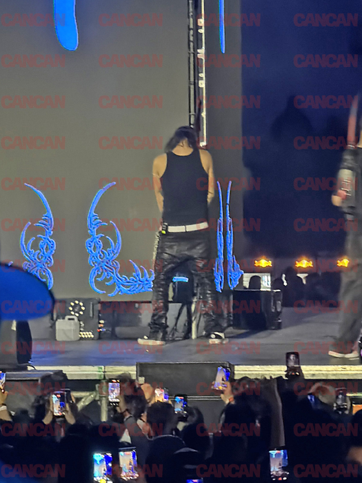 Ian urinează pe scenă în timpul unui concert în București / Sursa foto: Cancan